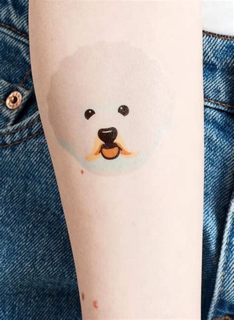 10 Best Bichon Frise Dog Tattoo Ideas Pet Reader