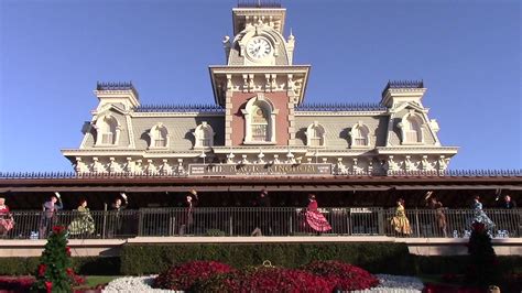 The Last Ever Magic Kingdom Welcome Show From The Train Station Walt