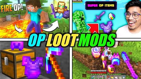 Top 5 Op Loot Mods For Minecraft Pocket Edition 119 Best Loot Mod