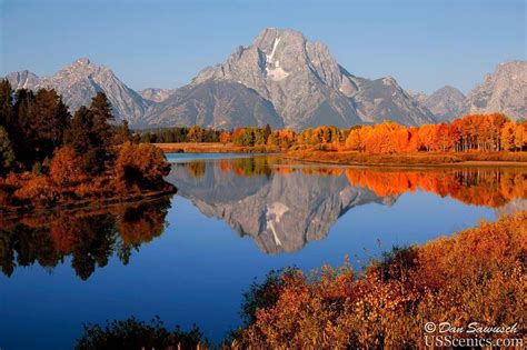 Oxbow Bend Grand Teton National Park Jackson Wyoming Oxbow Bend In