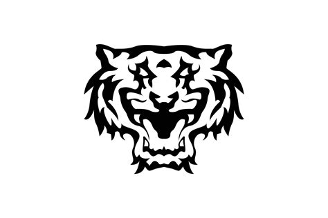 Tiger Head Logo Vector Graphic By Fahruljunianto · Creative Fabrica