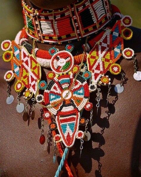 maasai beads bead work tribal fashion african jewelry