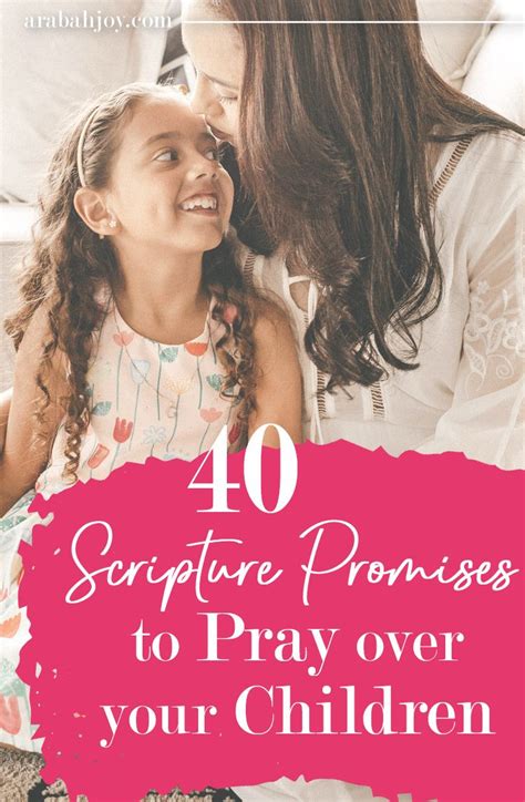 40 Promises To Pray Over Your Kids