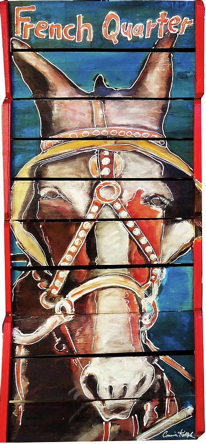 French Quarter Horse Painting By Connie Kittok Pixels