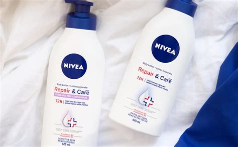 Nivea Repair And Care 72h Body Lotion For Extra Dry Skin 625ml Skin