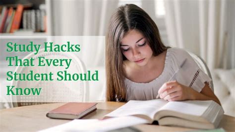 13 Amazing Study Hacks That Every Student Should Know
