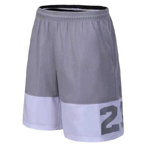 2018 Men Basketball Shorts With Zipper Pockets Quick Dry Breathable