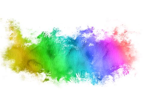 Watercolor Brush Paint Stain Texture For Photoshop Paint Stains And