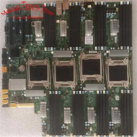 X10qbl 4ct For Supermicro Quad Socket R3 Lga2011 Motherboard E7 4800 V4