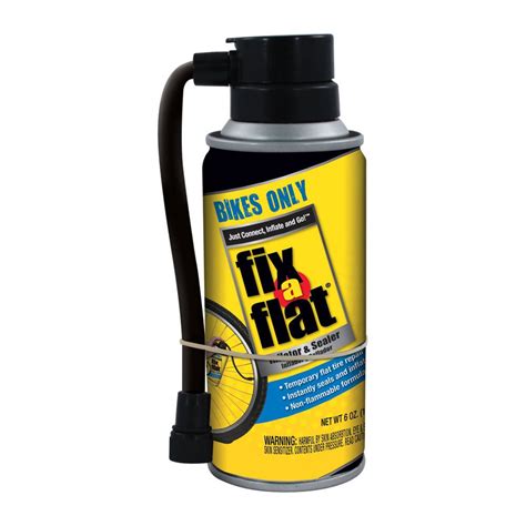 Trusted for nearly 50 years to repair your flat tire and inject enough air to get your tire off the rim. Fix-A-Flat Bike - Fix-A-Flat | Basement waterproofing ...