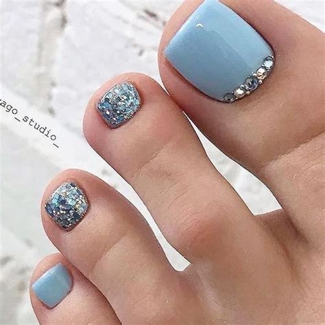 Puedes cancelar en cualquier momento. Uñas brillantes en tus pies | Bellezaazul.top in 2020 ...