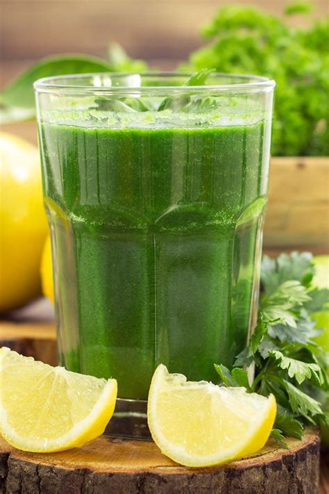 Healthy Green Juice Recipe With Green Apples Celery Cucumber Kale