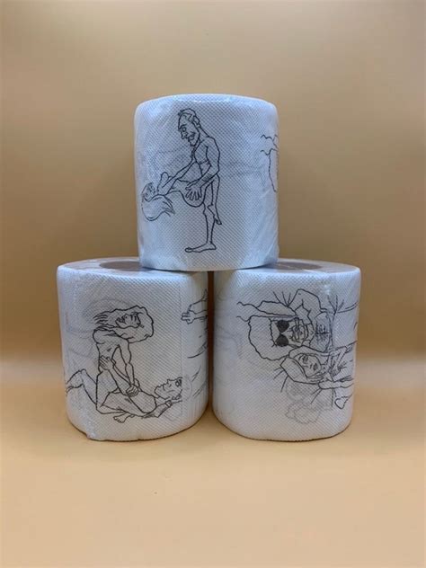 Sex Positions Hilarious Illustrated Toilet Paper Novelty Toilet Paper Roll Funny And Quirky