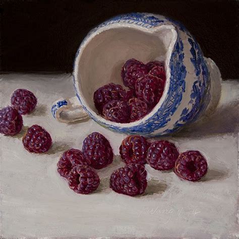 Youqing Wang All Berries Daily Oil Artisan Artist Daily Painters