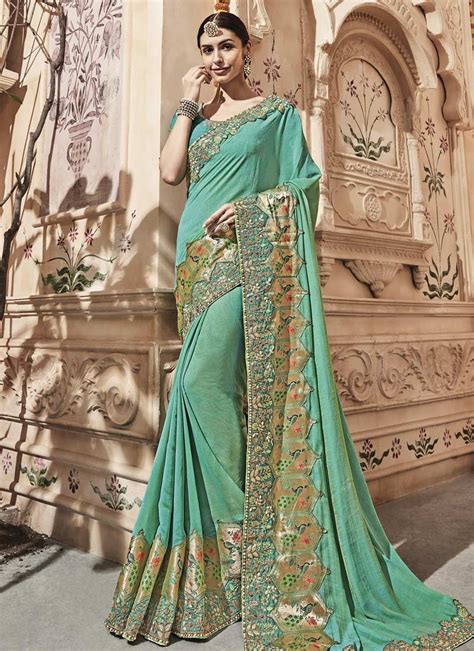 Buy Satin Silk Trendy Classic Saree For Festival Online In Germany