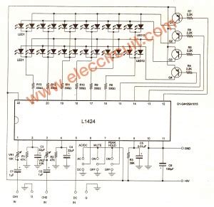 Then it will process the frequency of the audio signals and switch specific. Peak Hold VU meter circuit- ElecCircuit.com