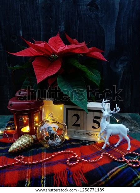 Merry Christmas Calendar Stock Photo 1258771189 Shutterstock