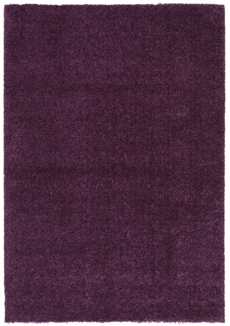 safavieh august carlene solid plush shag area rug purple 8 x 10