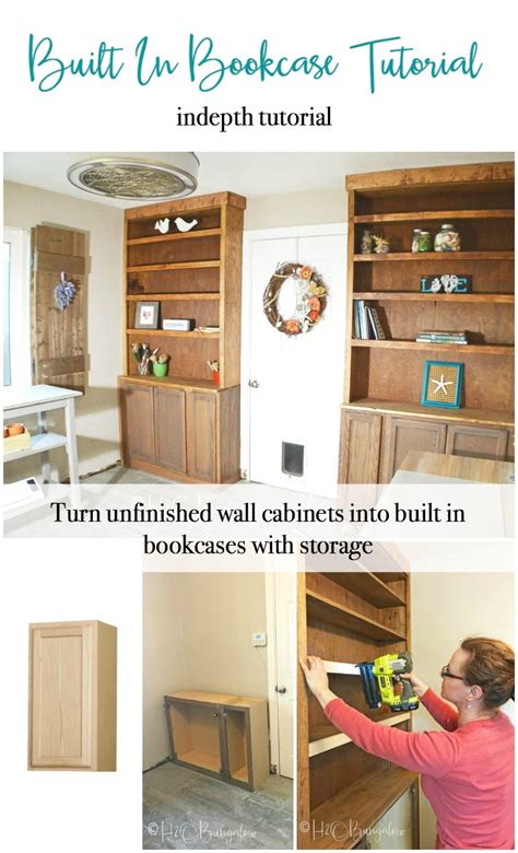 Bookshelf Cabinet With Doors Plans Cabinets Matttroy
