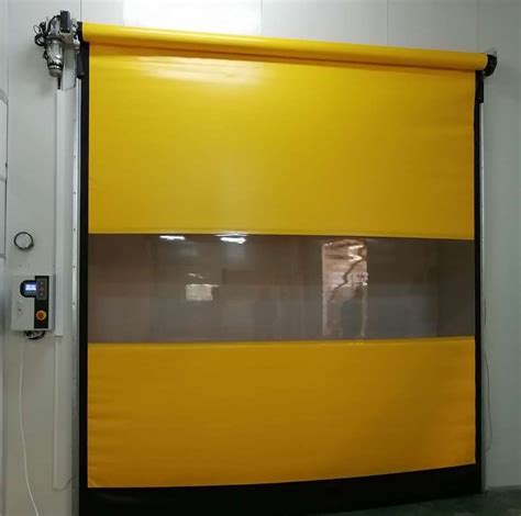 Industrial Electric Pvc Rapid Clean Room Fast Acting Roller Shutter