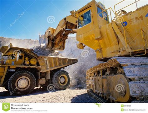 Earth Moving Heavy Equipment Stock Photo Image Of Work