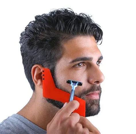 the ultimate beard guide beard bro beard shaping tool sex man gentleman beard trim template hair