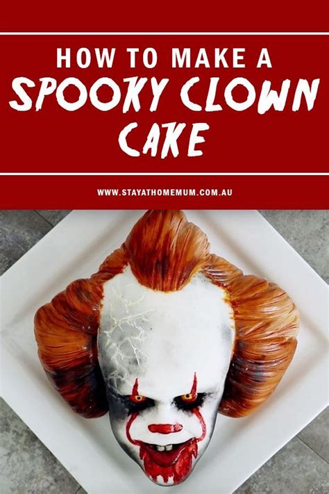Watch How To Make A Spooky Clown Cake