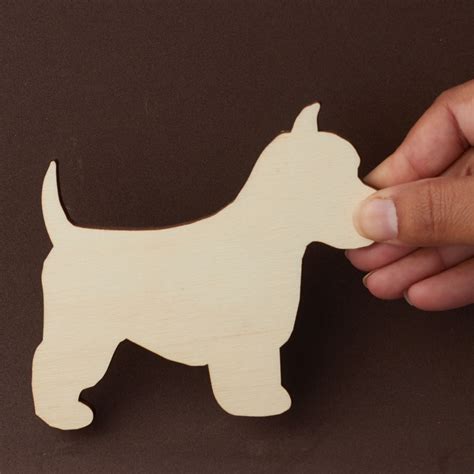 Unfinished Wood Puppy Cutout All Wood Cutouts Wood Crafts Craft