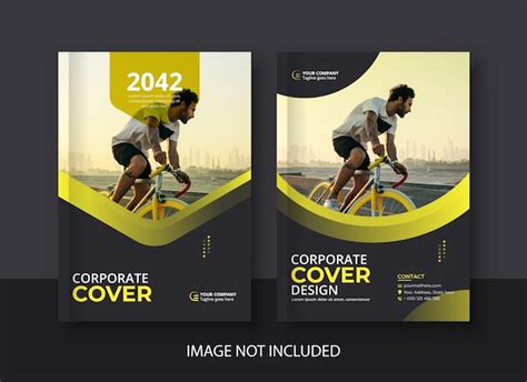 Premium Vector Corporate Business Book Cover Template