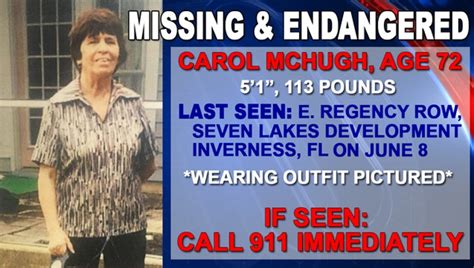 Search For Missing Grandmother Enters Fourth Day