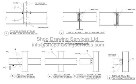 Steel Structural Shop Drawings