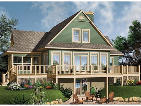 Crestwood Lake Waterfront Home Plan 032d 0686 House Plans And More