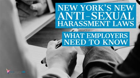 New Yorks New Anti Sexual Harassment Laws What Employers Need To Know Vertisource Hr Hris
