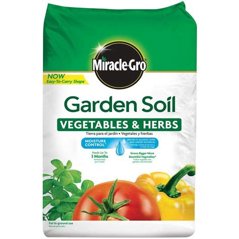 Miracle Gro Moisture Control 15 Cu Ft Garden Soil For Vegetables And