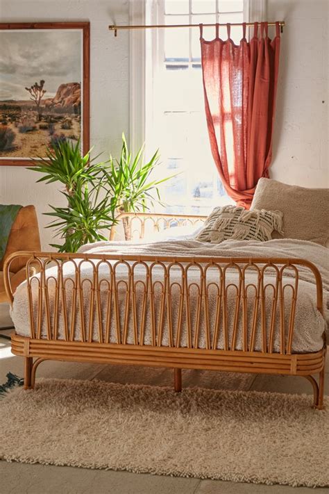 Canoga Rattan Bed Urban Outfitters