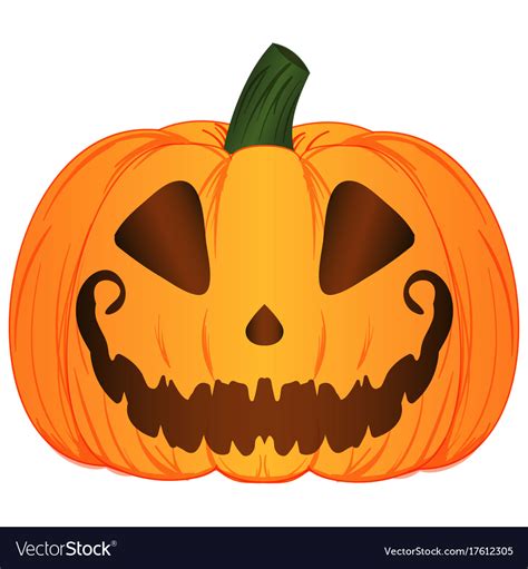 Cartoon Jack O Lantern Pumpkin Royalty Free Vector Image
