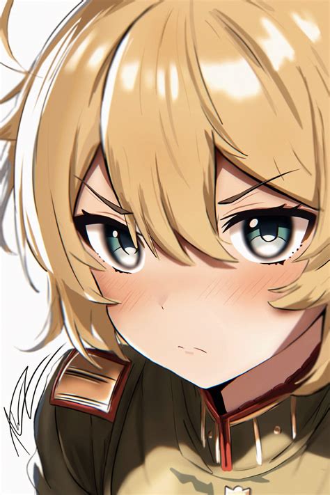 Tanya Degurechaff Youjo Senki Drawn By Awz A W Z Danbooru