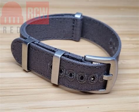 Canvas Nato Watch Strap Premium Band Military Diver In 18mm 20mm 22mm