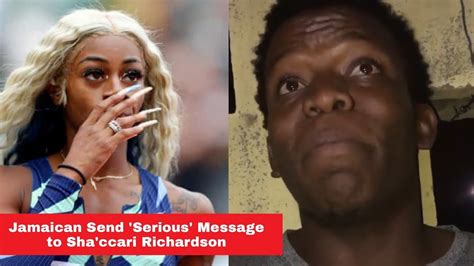 Jamaican Send Serious Message To Sha Ccari Richardson Mckoysnews