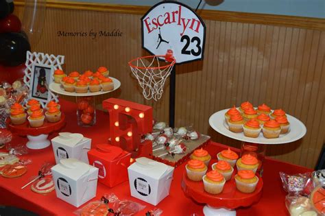 Michael Jordan Basketball Birthday Party Ideas Photo 10 Of 18
