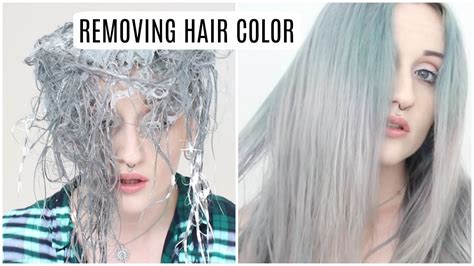 It'll take a few times before you see results. Removing Semi Permanent Hair Color - YouTube