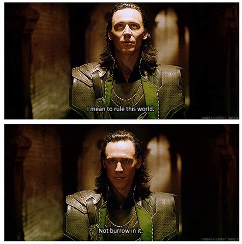 The Avengers Deleted Scene Loki I Mean To Rule This World Not