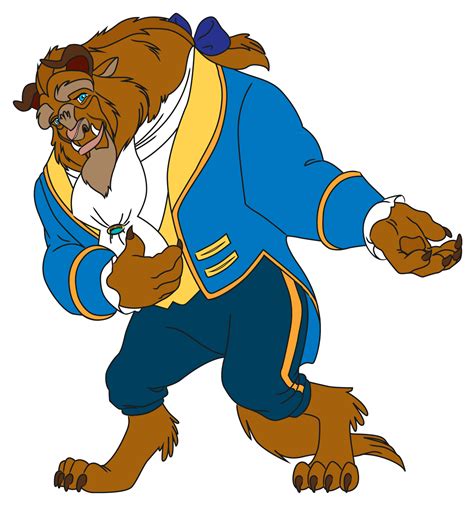 How To Draw The Beast From Beauty And The Beast 9 Steps