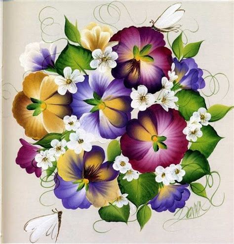 The complete guide flowers a to z with donna dewberry. Pin on One stroke painting