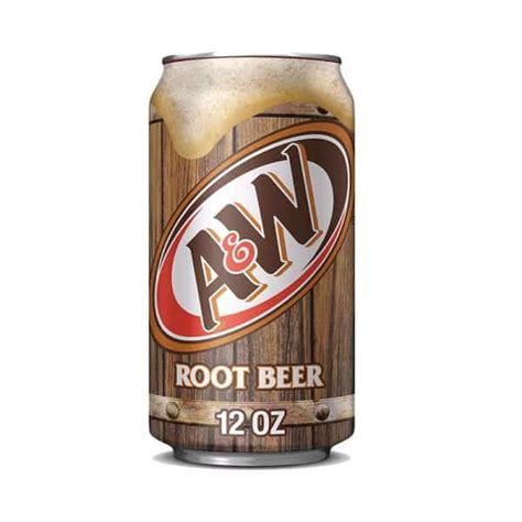 Aandw American Root Beer Soda 355ml 12 Floz American Food Mart
