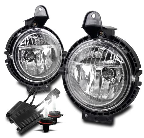 For 2007 2015 Mini Cooper Lower Bumper Chrome Fog Lights Lamp W50w 6k