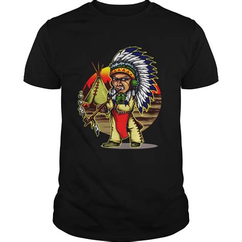 native american chieftain tshirt trend tee shirts store