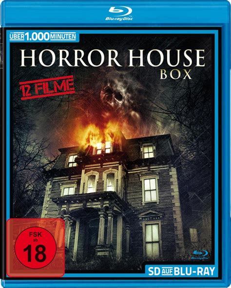 Horror House Box 12 Filme Sd Auf Blu Ray Amazonde Diverse