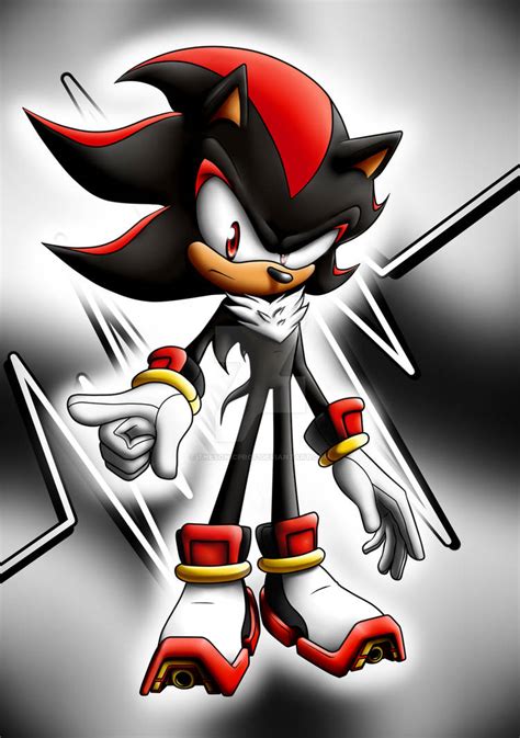 How To Draw Shadow The Hedgehog By Thesonicprof On Deviantart
