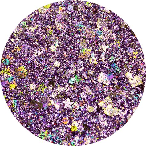 Bulk Holographic Glitter Tagged Bulk Purple Artglitter